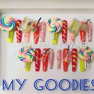 Lux Press-On Nails (XL Coffin)